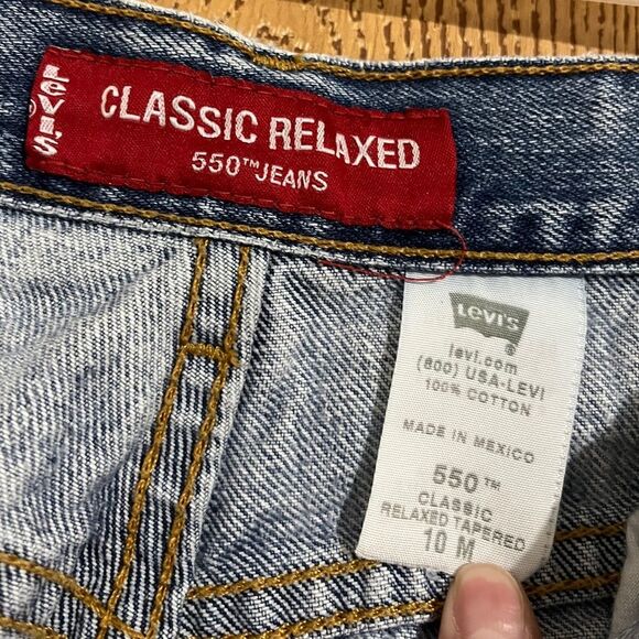 Rare Levi’s Women’s 550 Classic Relaxed Tapered for Petite Y2K/Retro Sz-25/26 - Picture 5 of 9